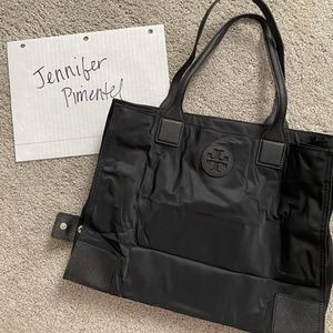 Ella packable Nylon tote